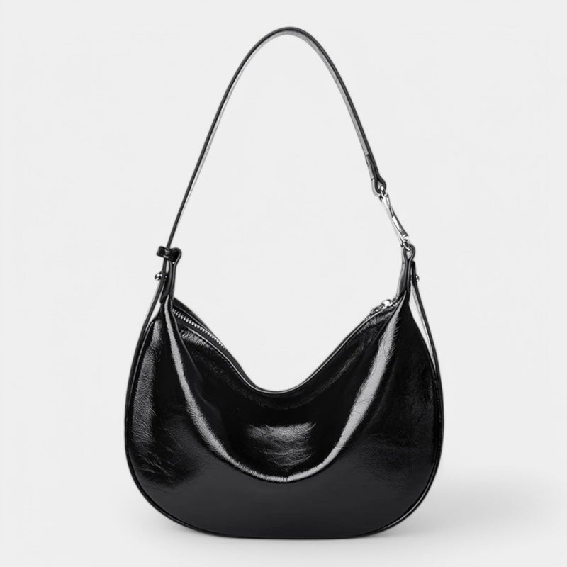 Gabrielle Baguette Leather Handbag