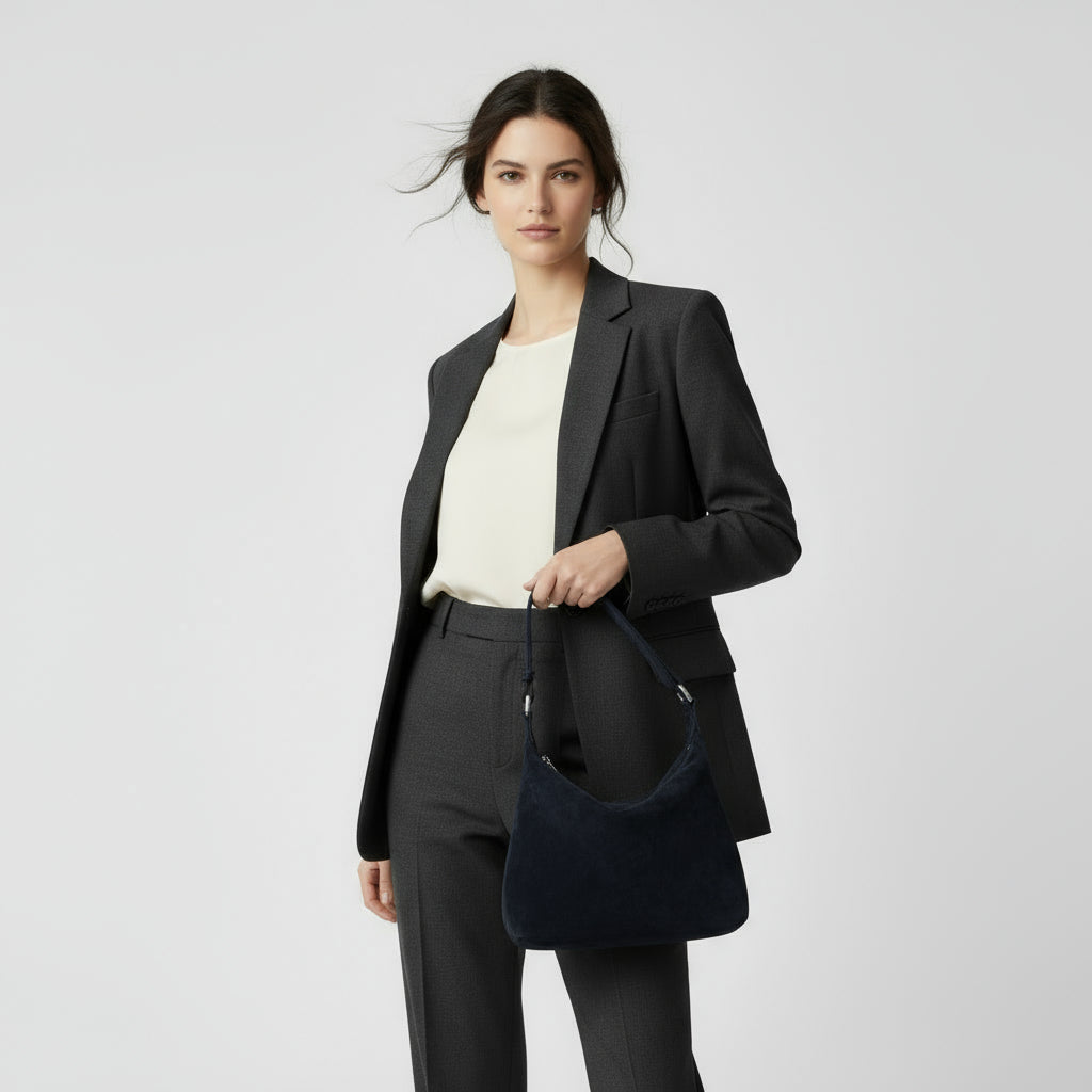 Louise Suede Leather Tote