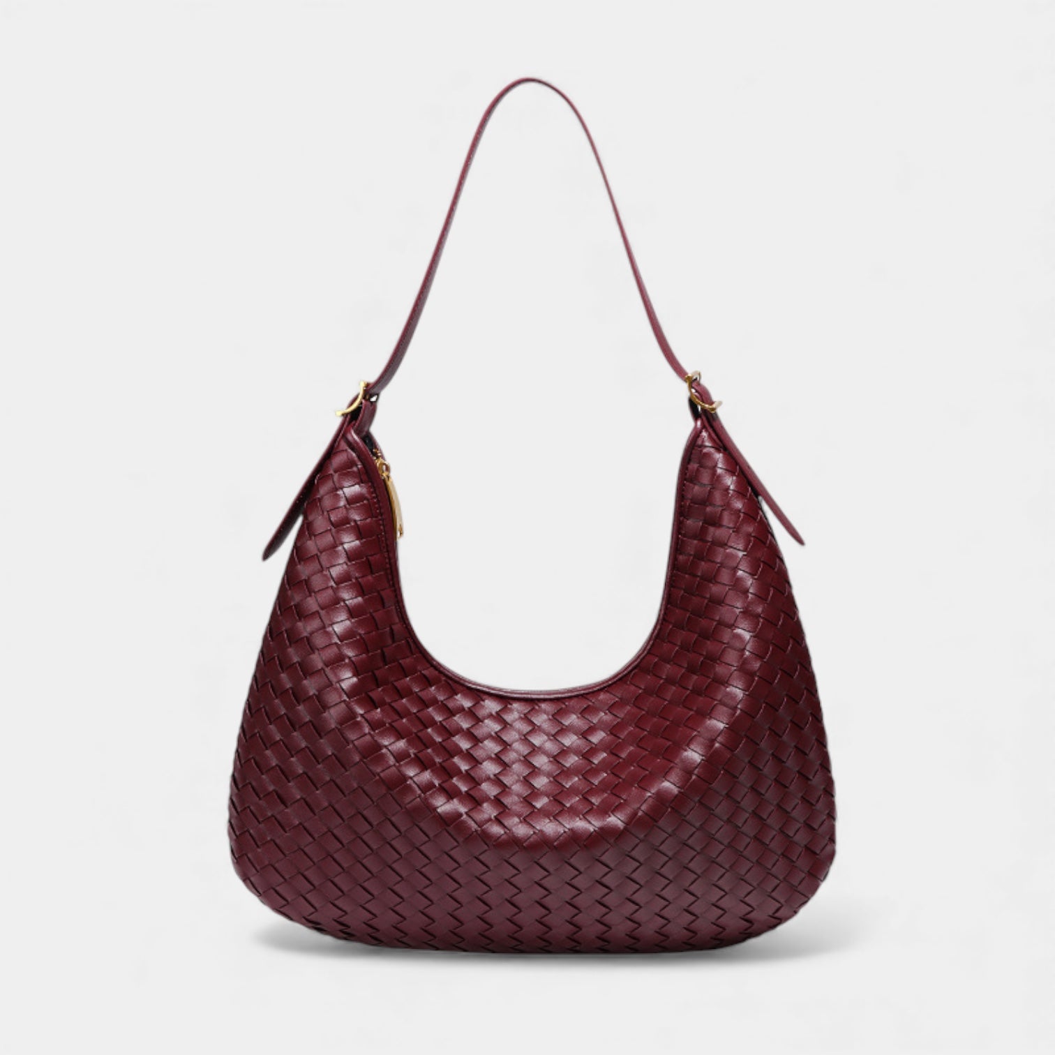 Margaux Woven Vegan Leather Tote Bag