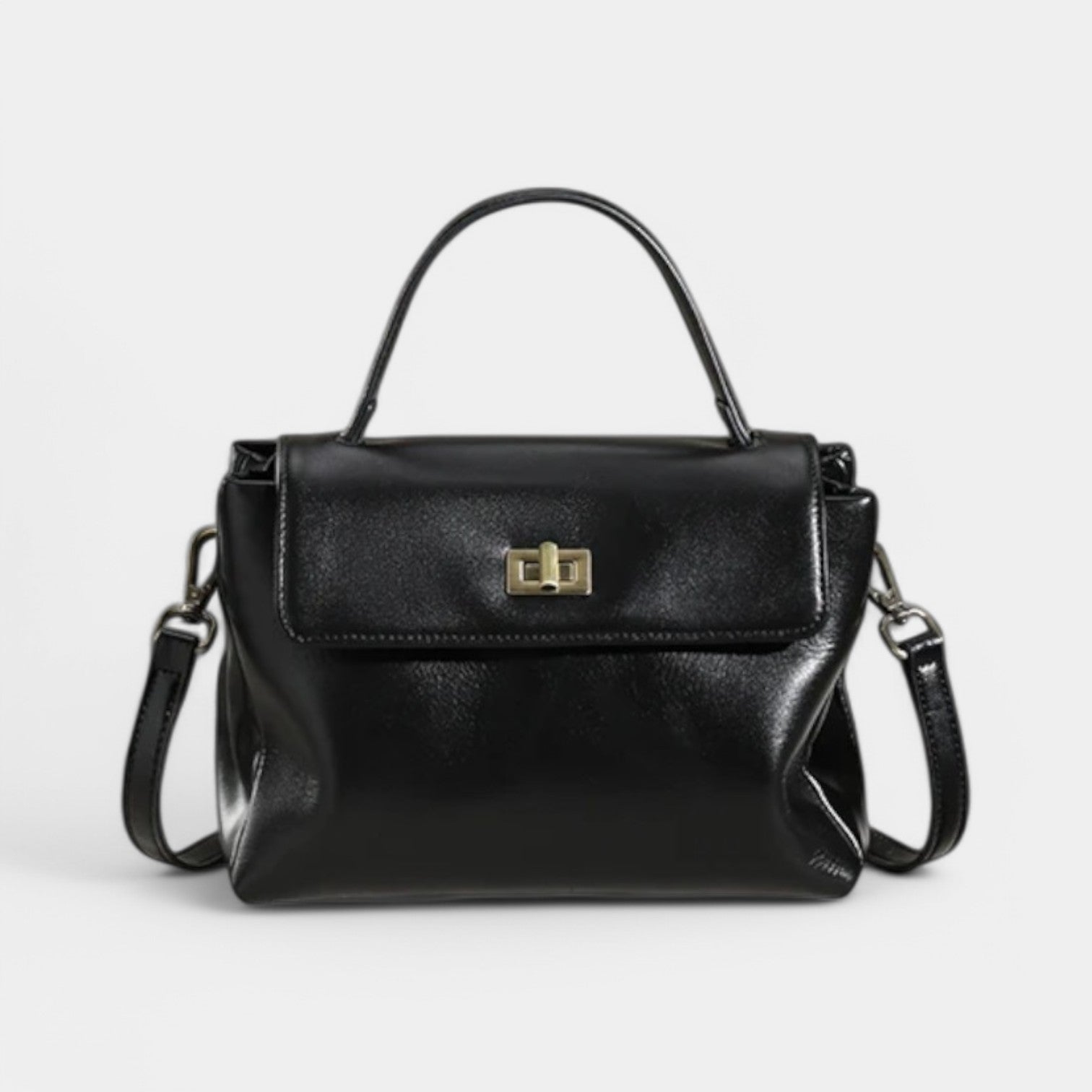 Celeste Leather Shoulder Handbag
