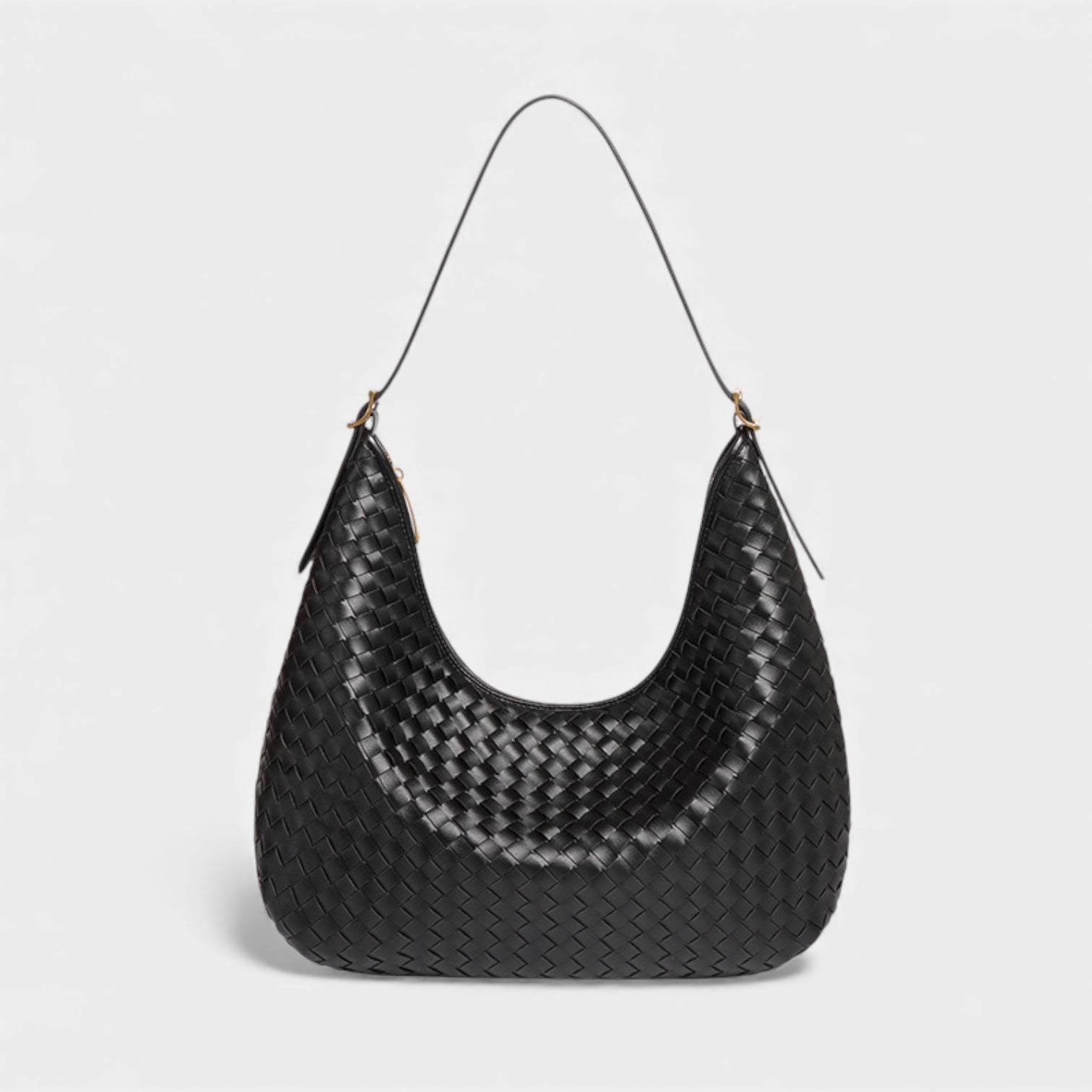 Margaux Woven Vegan Leather Tote Bag