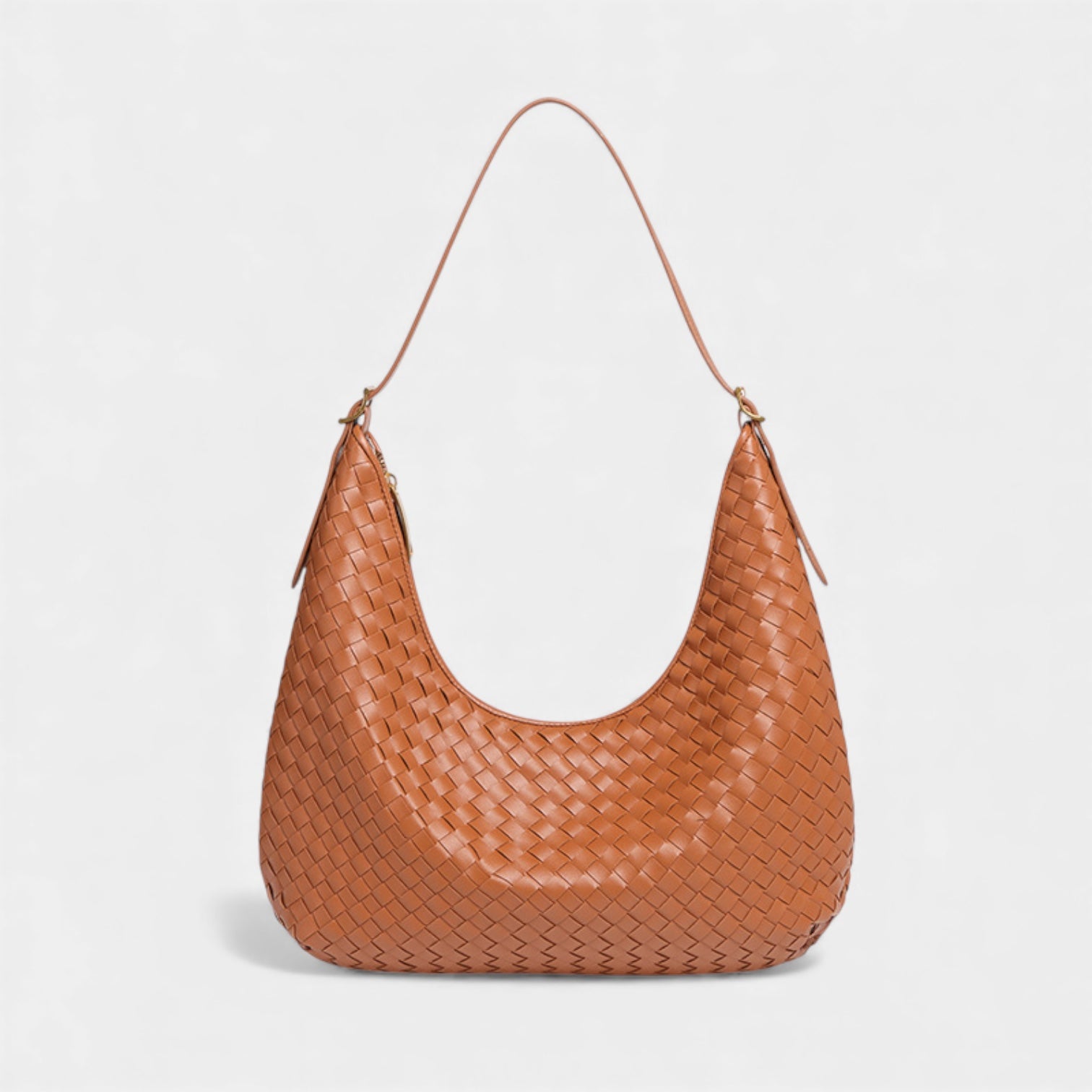 Margaux Woven Vegan Leather Tote Bag