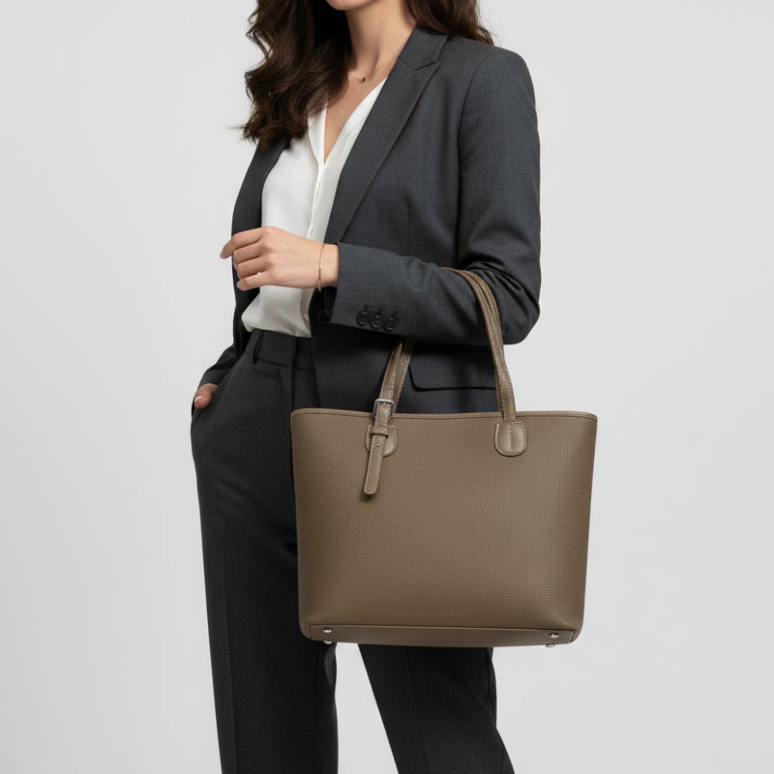 Éliane Leather Luxury Tote Bag