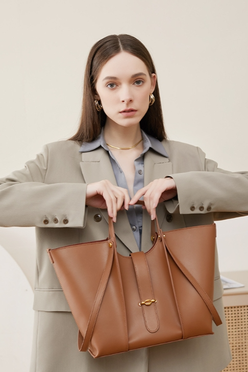 Élise Leather Tote Bag