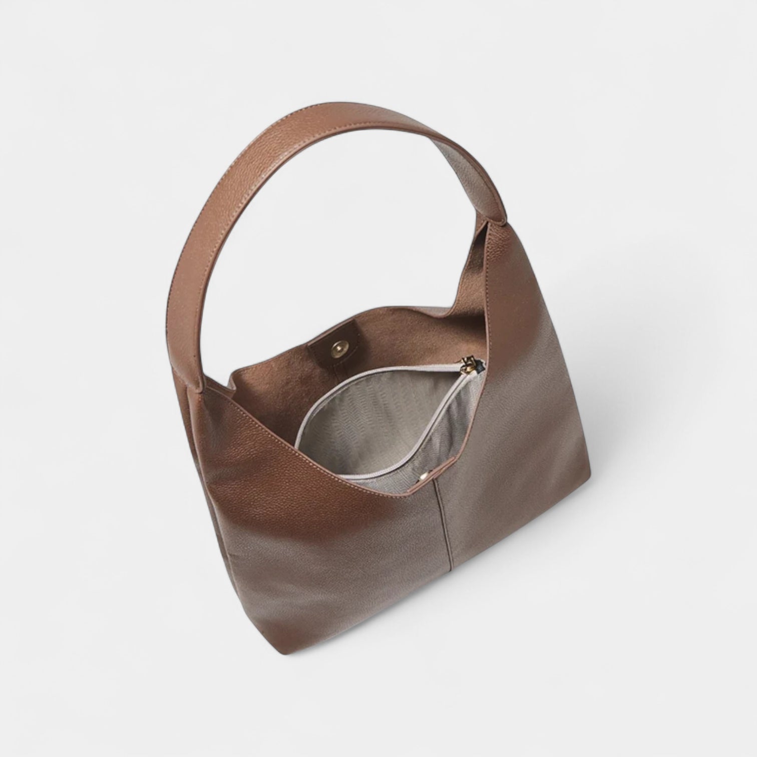 The Sage Retro Leather Tote Bag