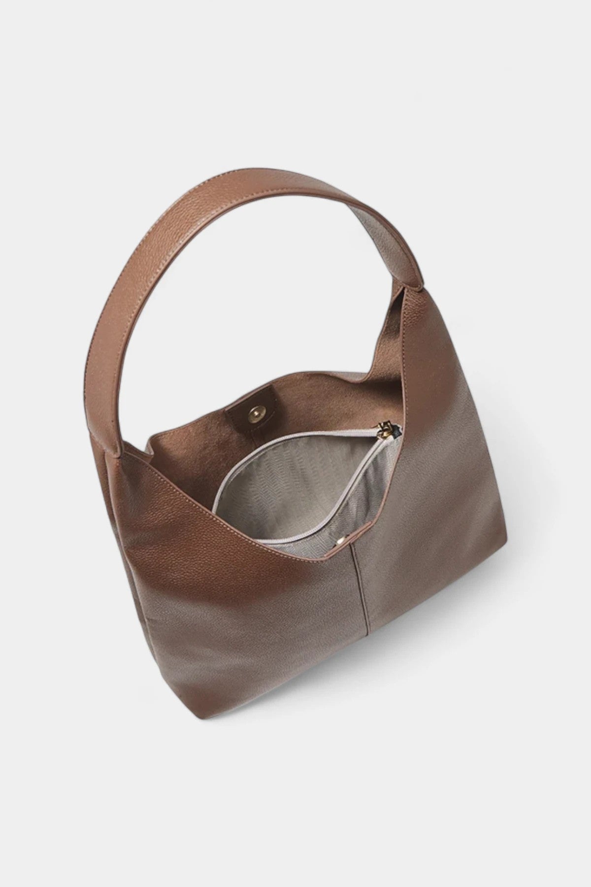 The Sage Retro Split Leather Tote Bag