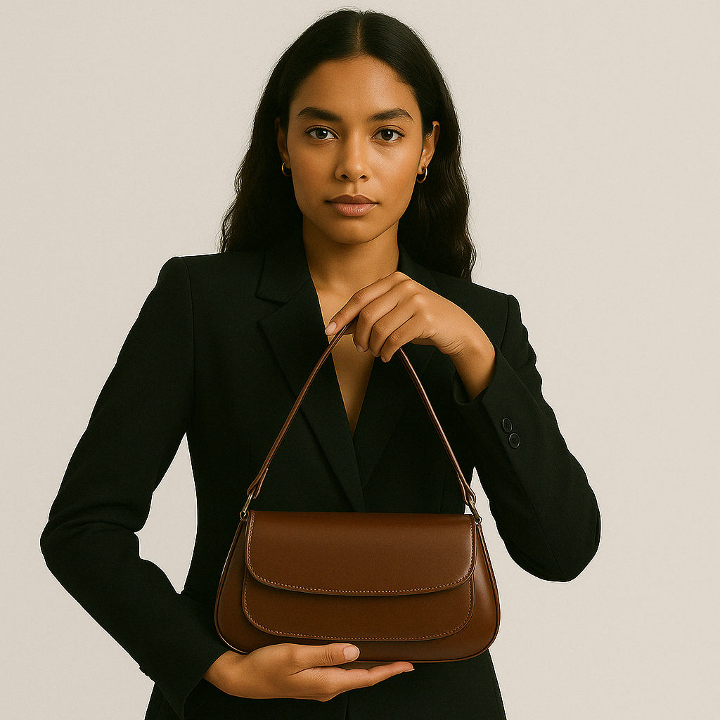 Monet Leather Vintage Handbag