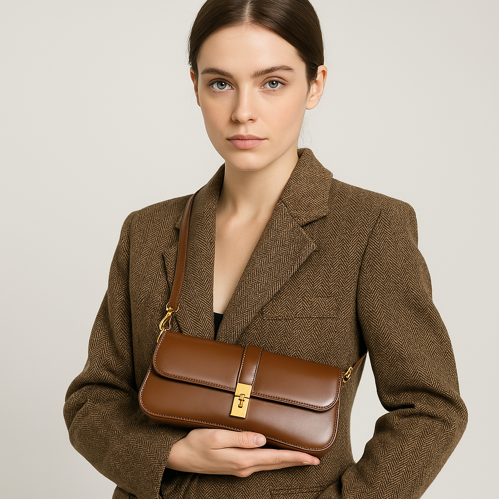 Celia Leather Vintage Handbag