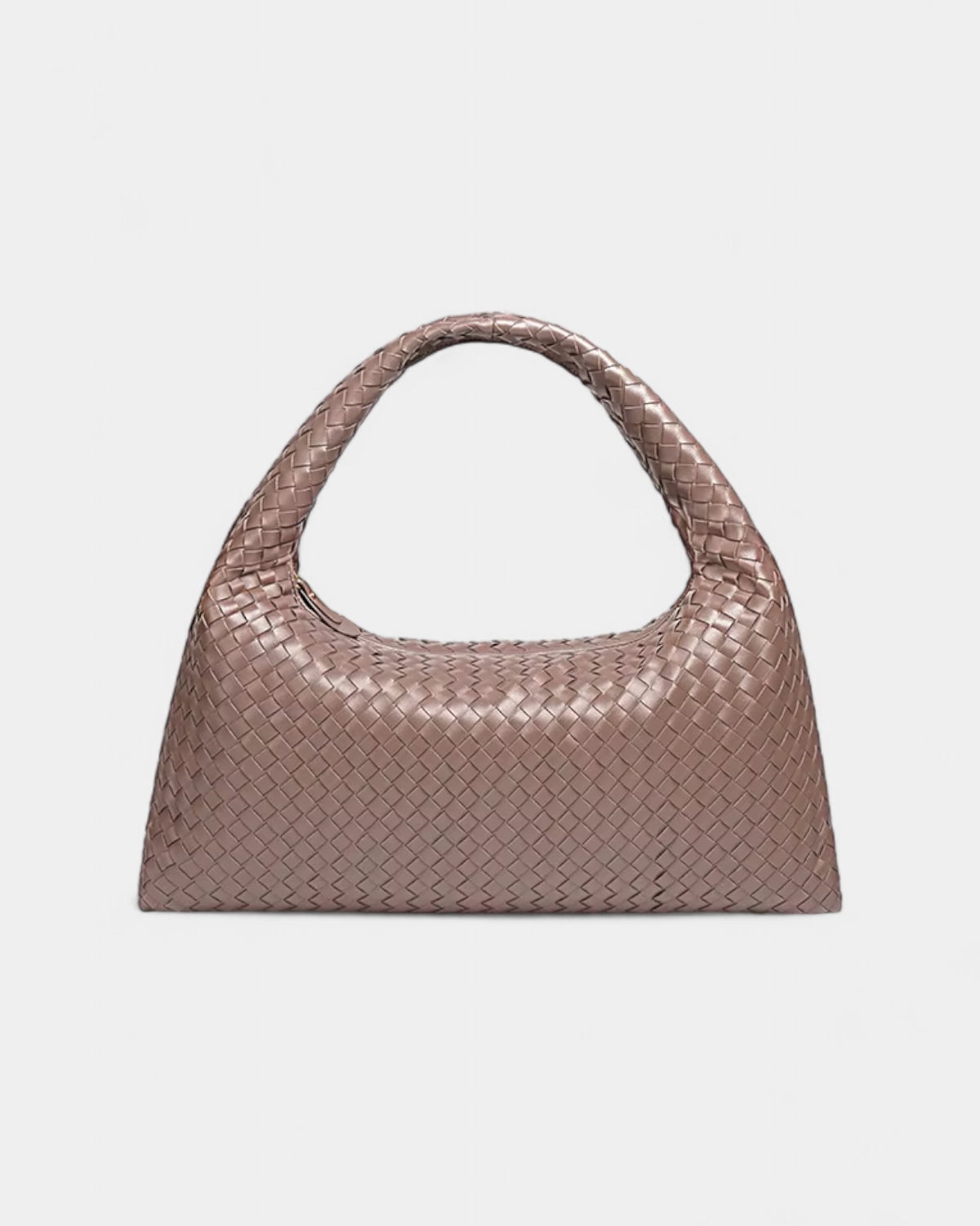 Ivy Vegan Leather Woven Handbag