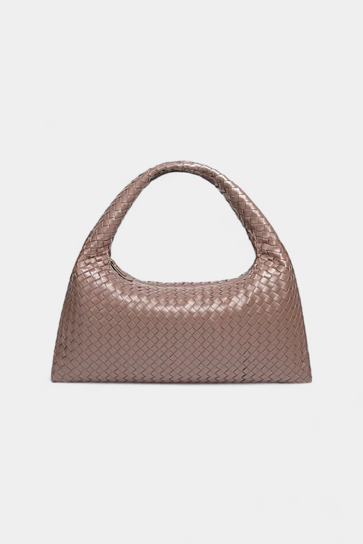 Ivy Vegan Leather Woven Handbag
