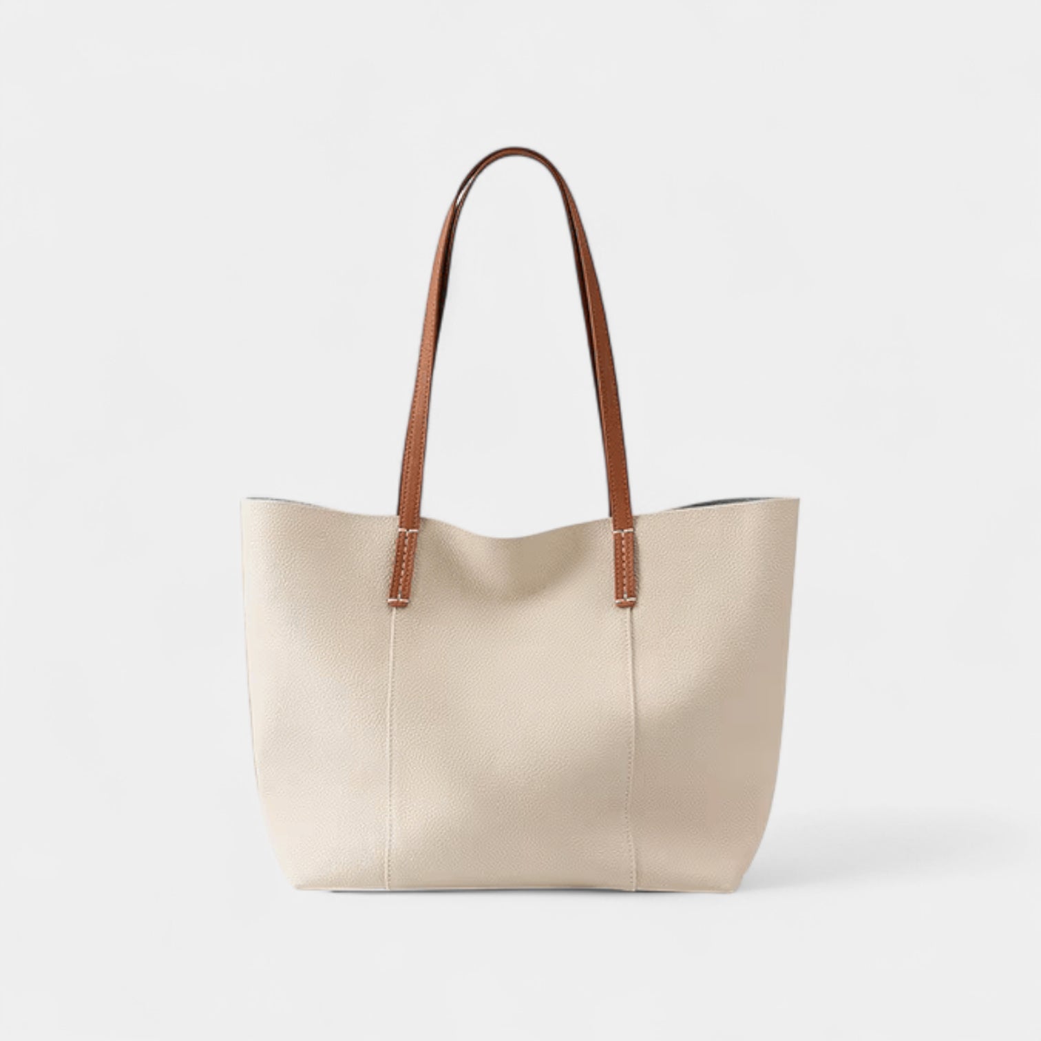 The Luna-Noire Leather Tote