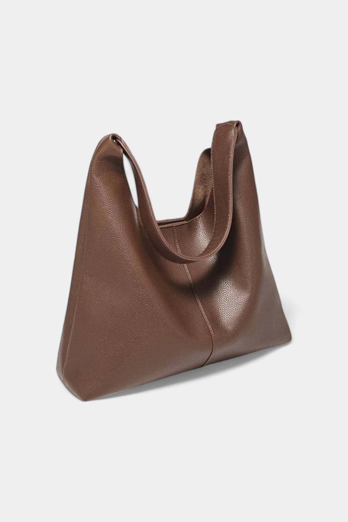 The Sage Retro Split Leather Tote Bag