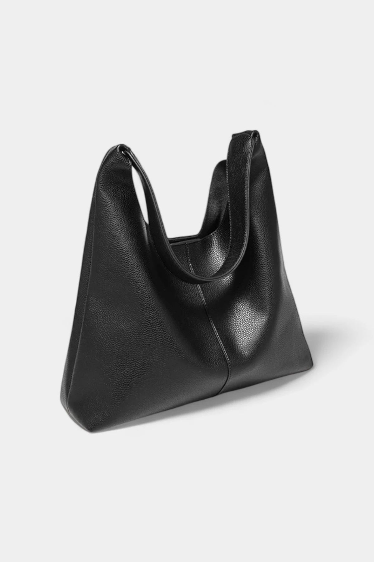 The Sage Retro Split Leather Tote Bag