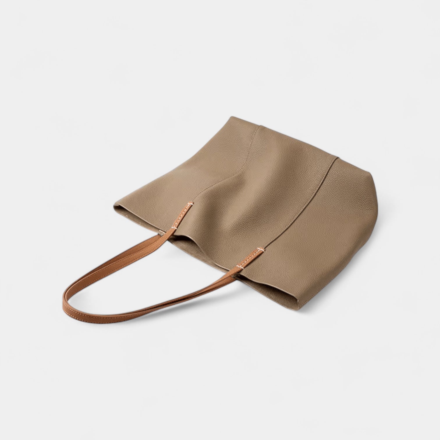 The Luna-Noire Leather Tote