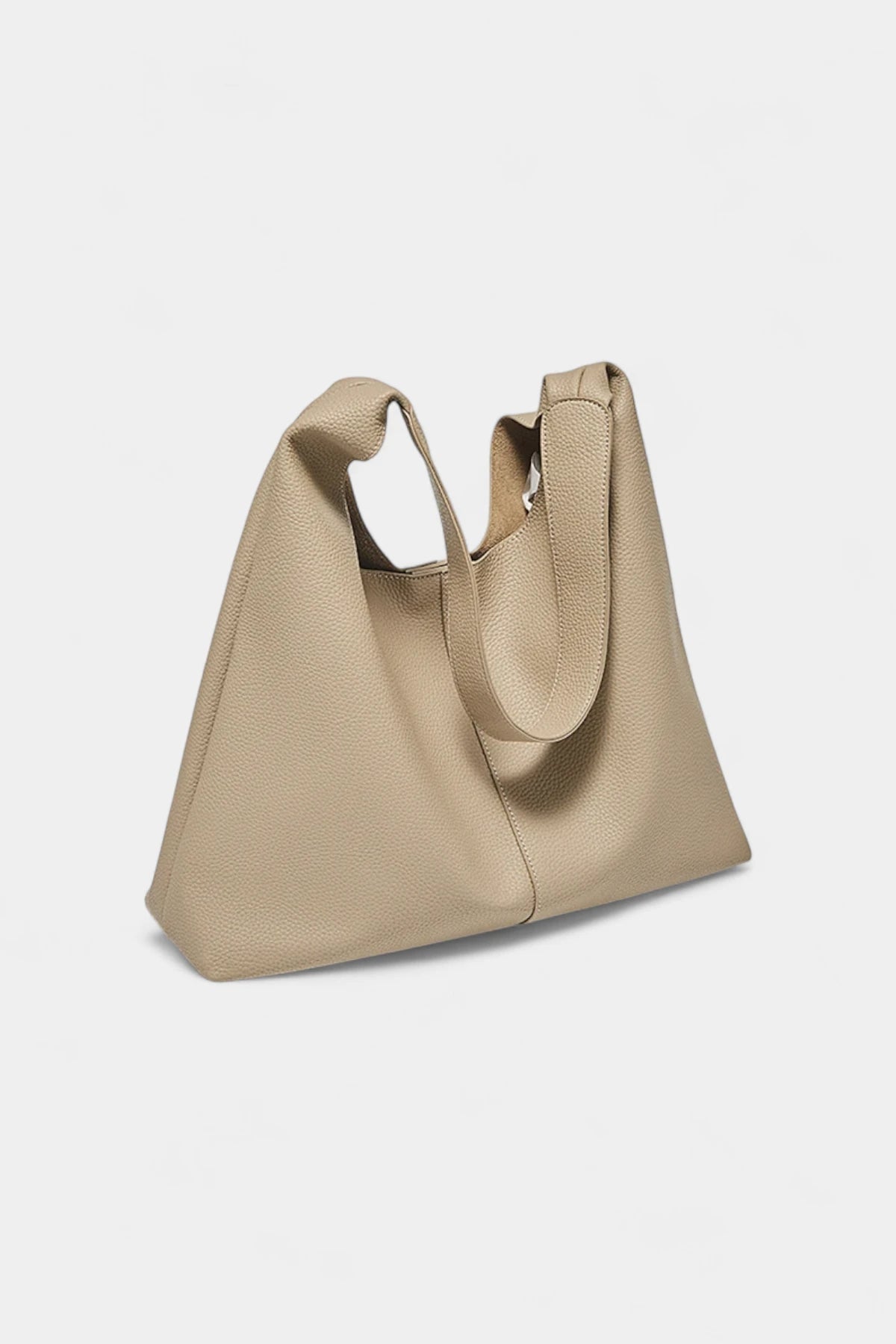The Sage Retro Split Leather Tote Bag