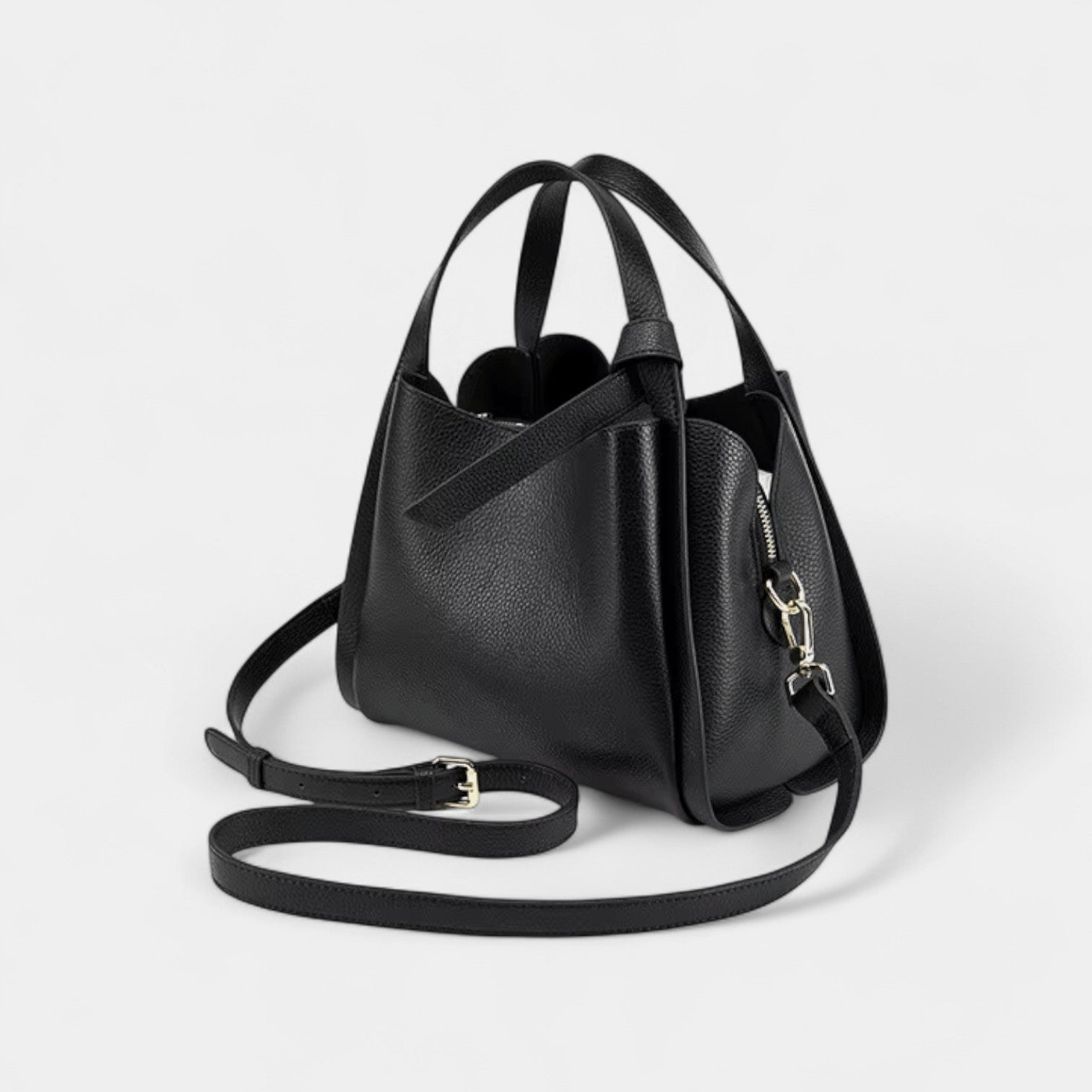 Laurène Leather Crossbody Bag