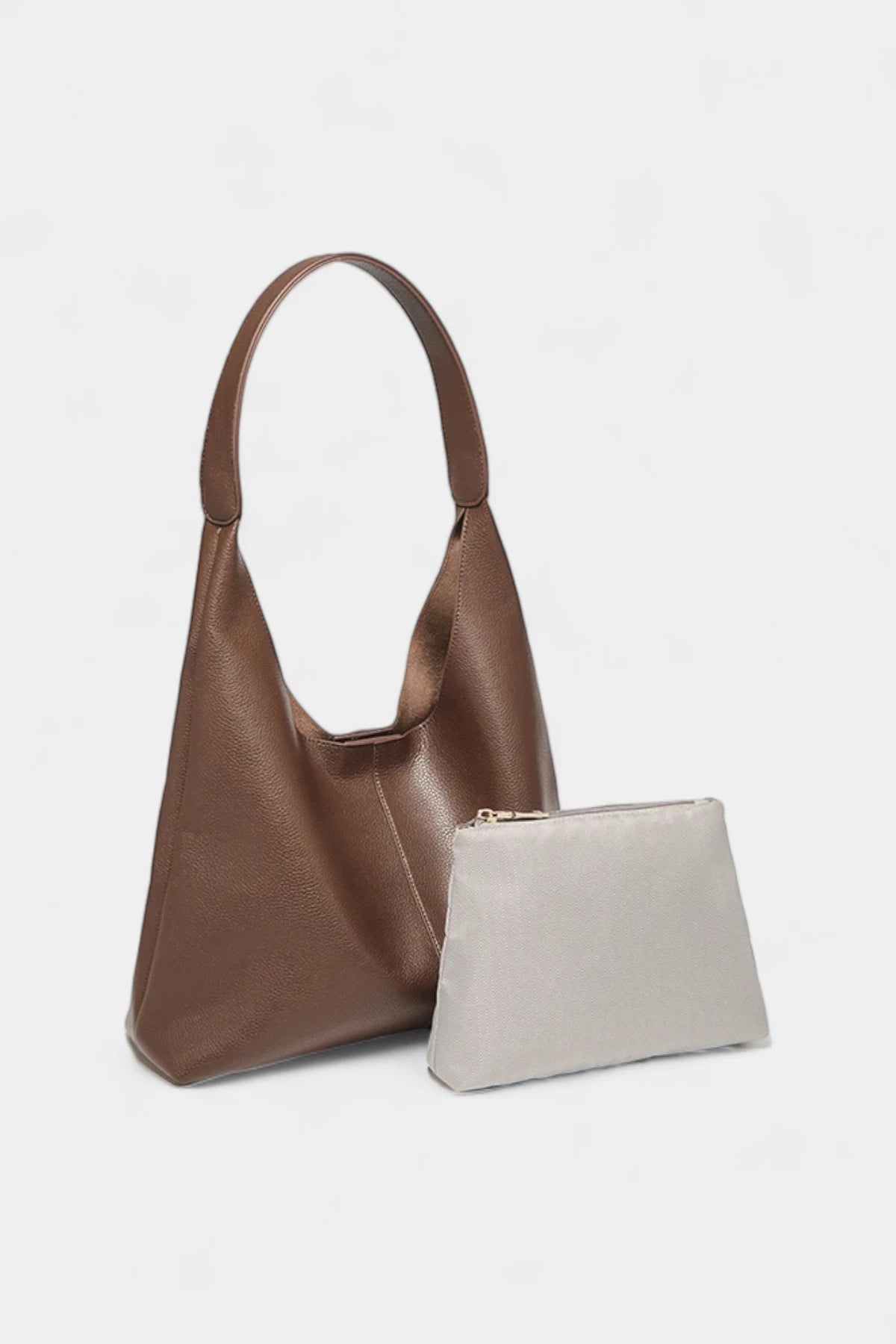 The Sage Retro Split Leather Tote Bag