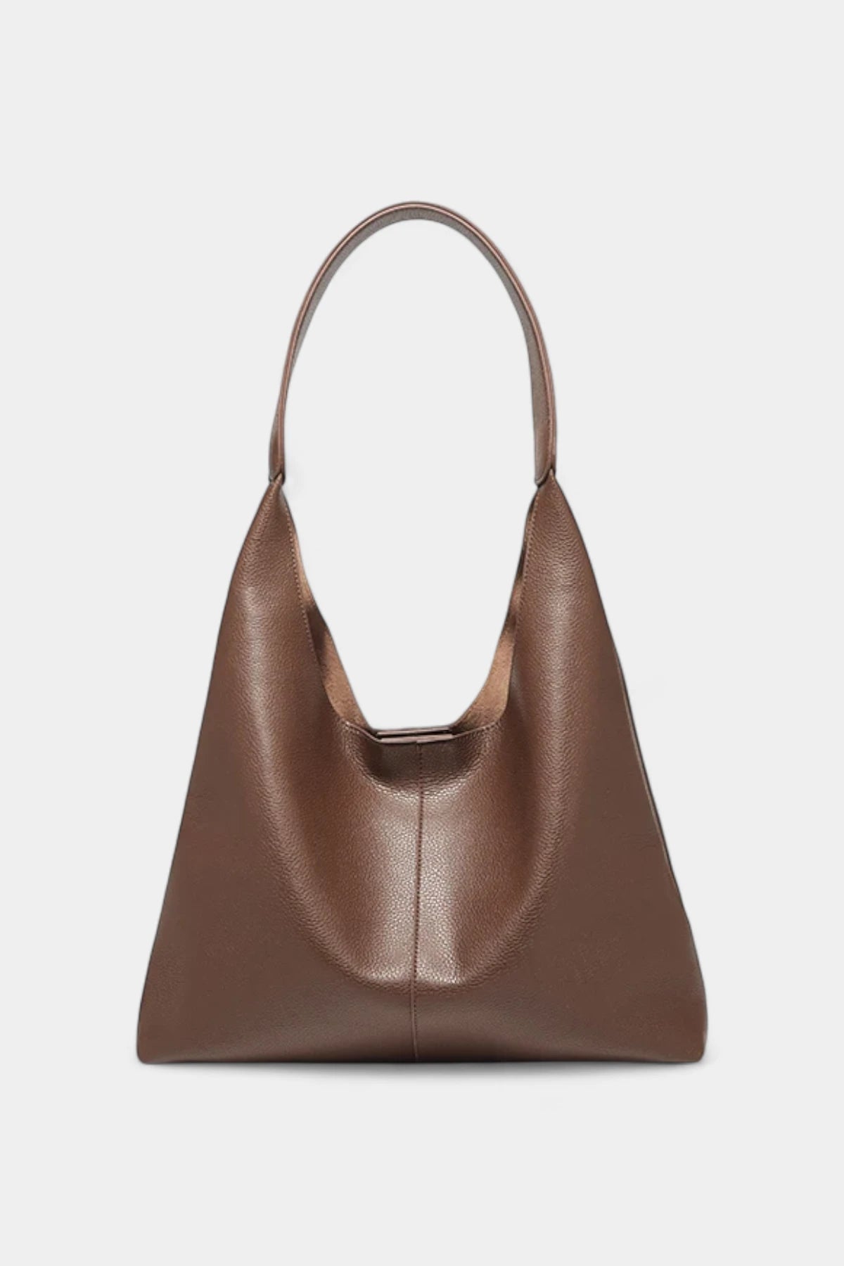 The Sage Retro Split Leather Tote Bag