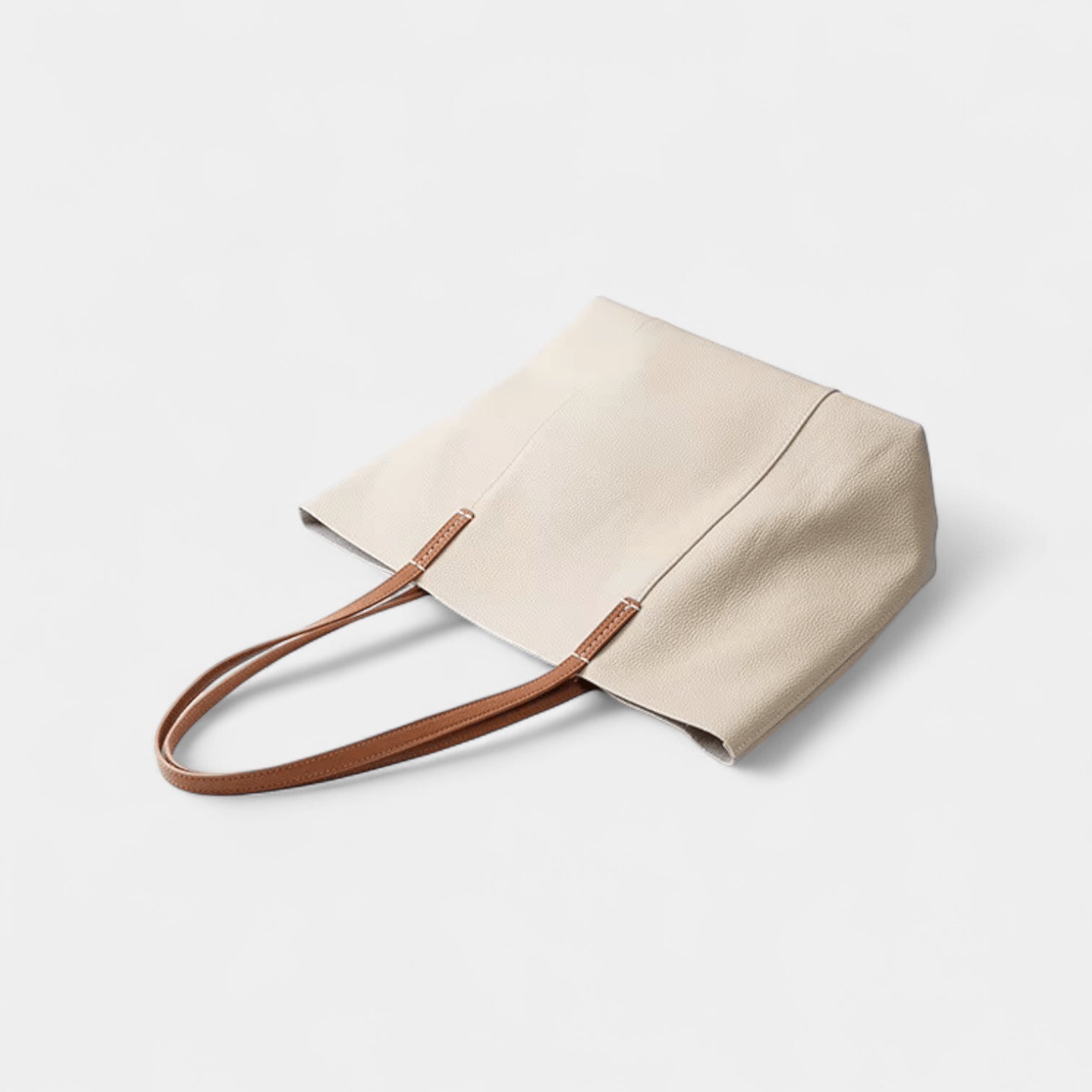 The Luna-Noire Leather Tote