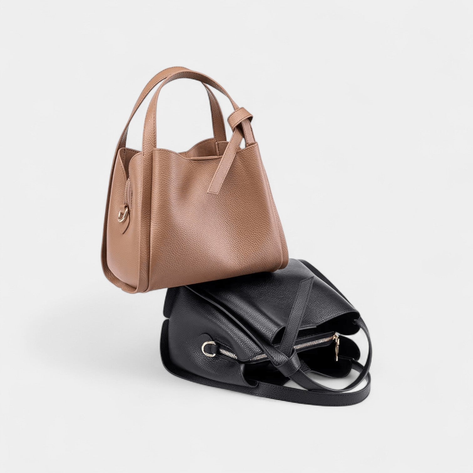 Laurène Leather Crossbody Bag