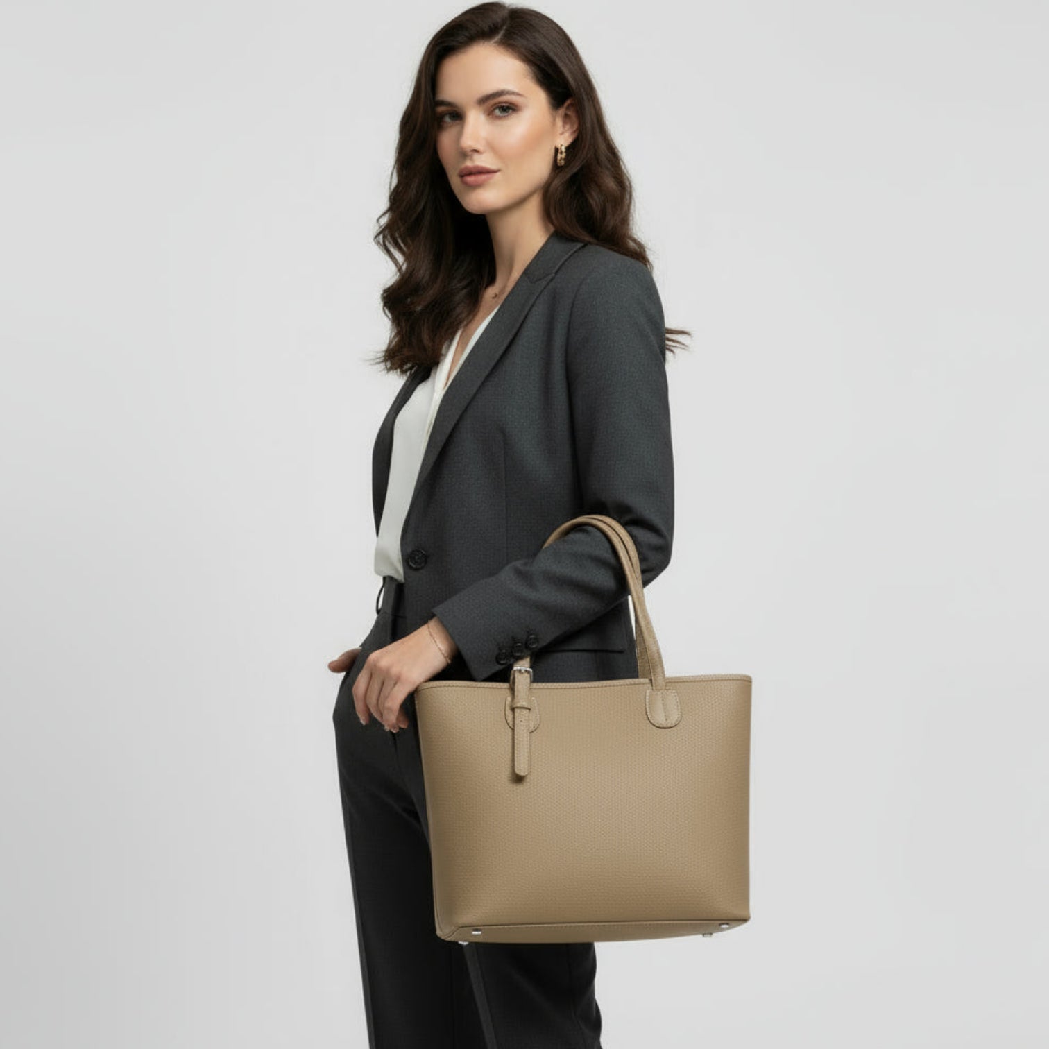 Éliane Leather Luxury Tote Bag