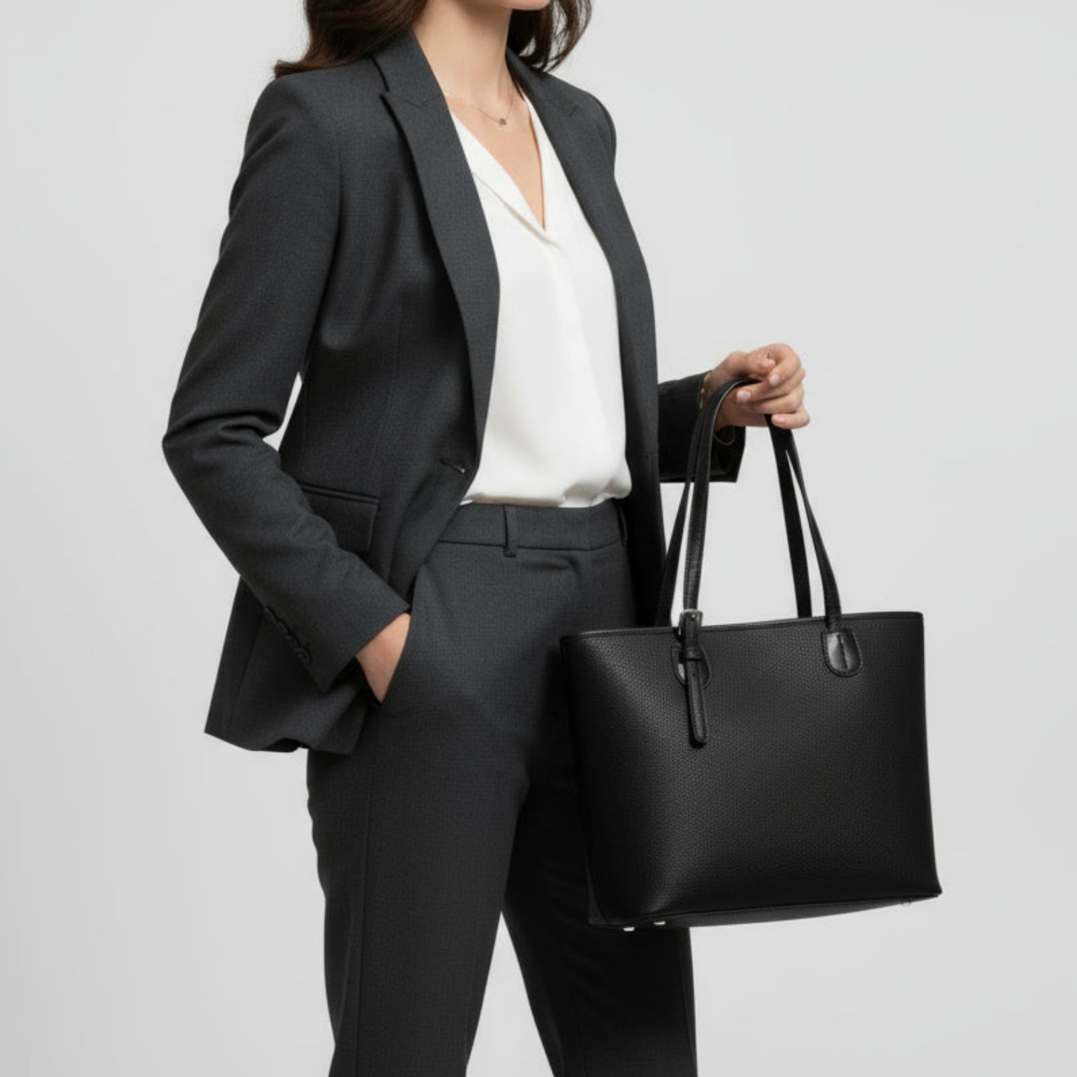 Éliane Leather Luxury Tote Bag