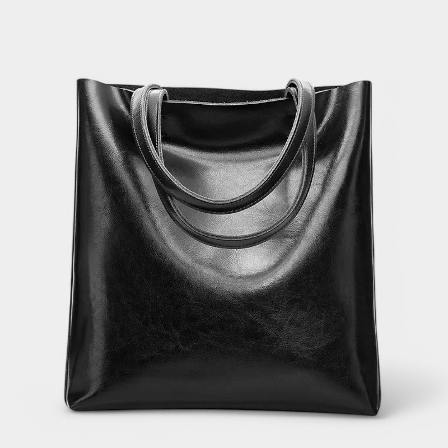 Donna Leather Tote Bag