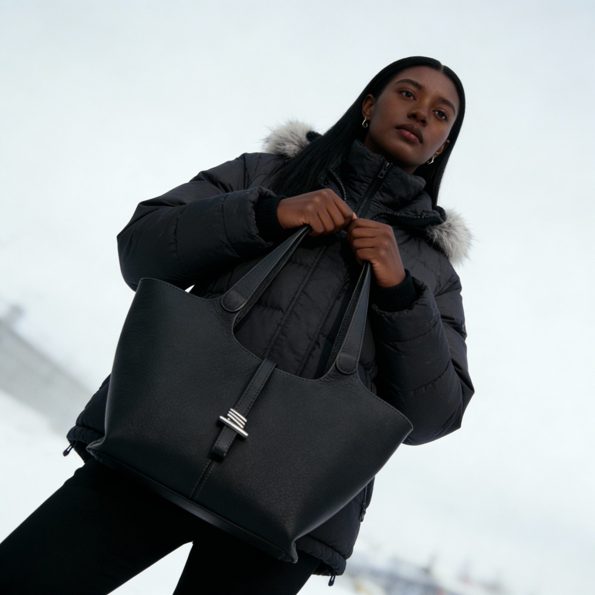 Émilie Leather Shoulder Bag
