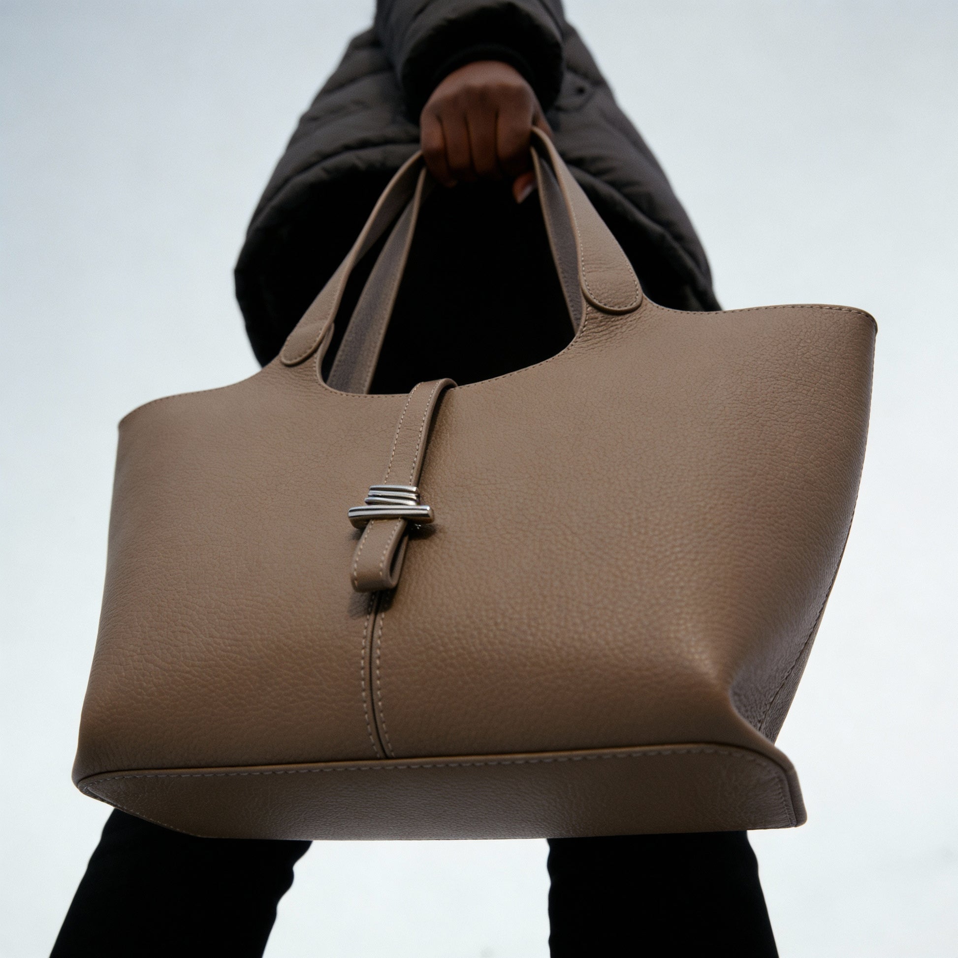 Émilie Leather Shoulder Bag