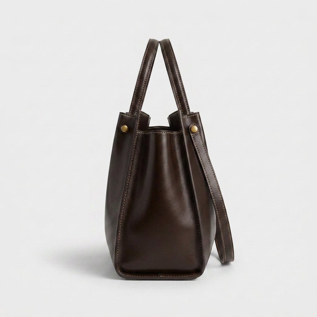 Léa Vegan Leather Tote Bag