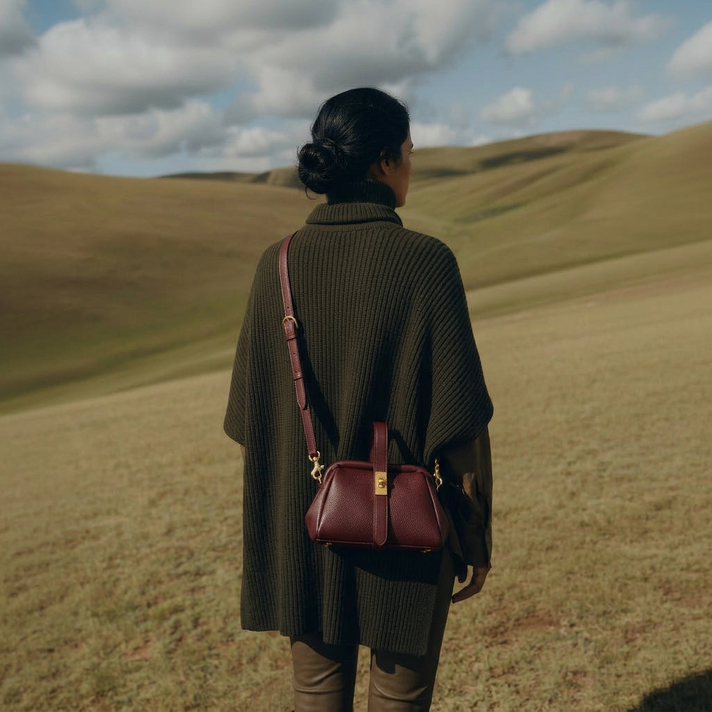 Sophie Vegan Leather Shoulder Handbag