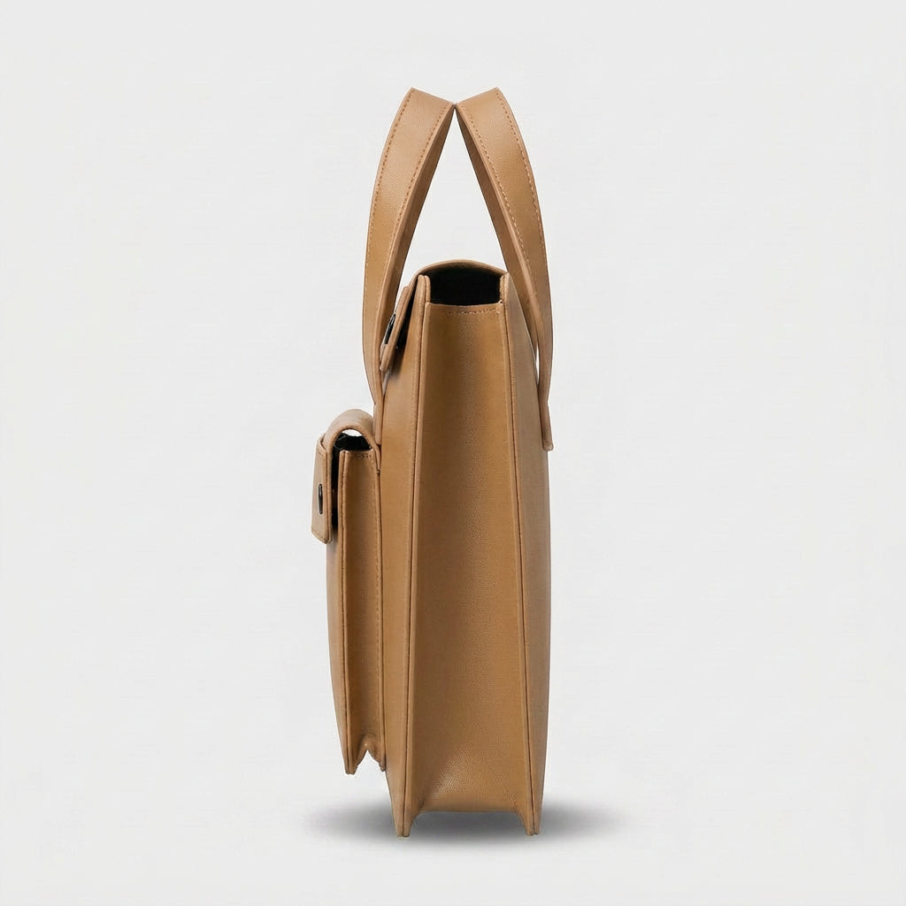 Paris Italian Leather Office Bag - Laptop Bag