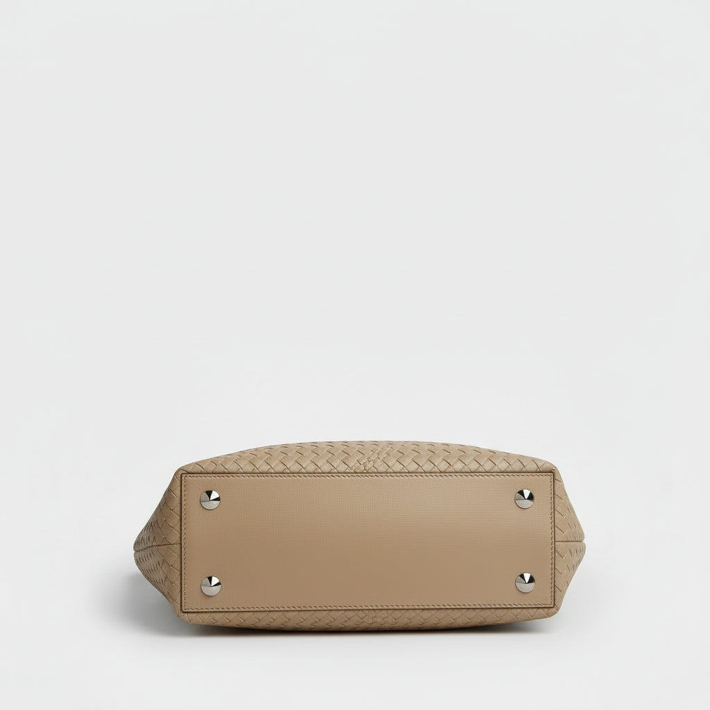 Lana Woven Vegan Leather Tote