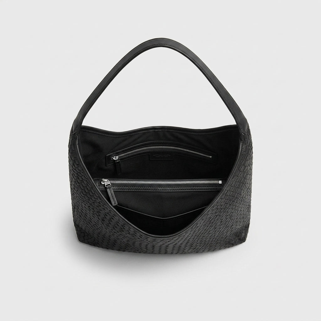 Lana Woven Vegan Leather Tote