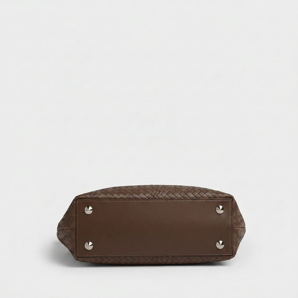 Lana Woven Vegan Leather Tote