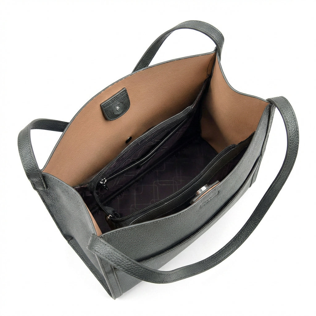 Mia Vegan Leather Tote Bag