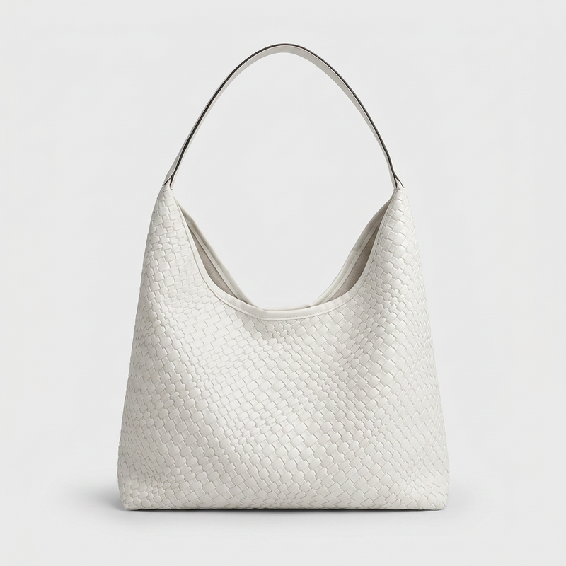 Lana Woven Vegan Leather Tote
