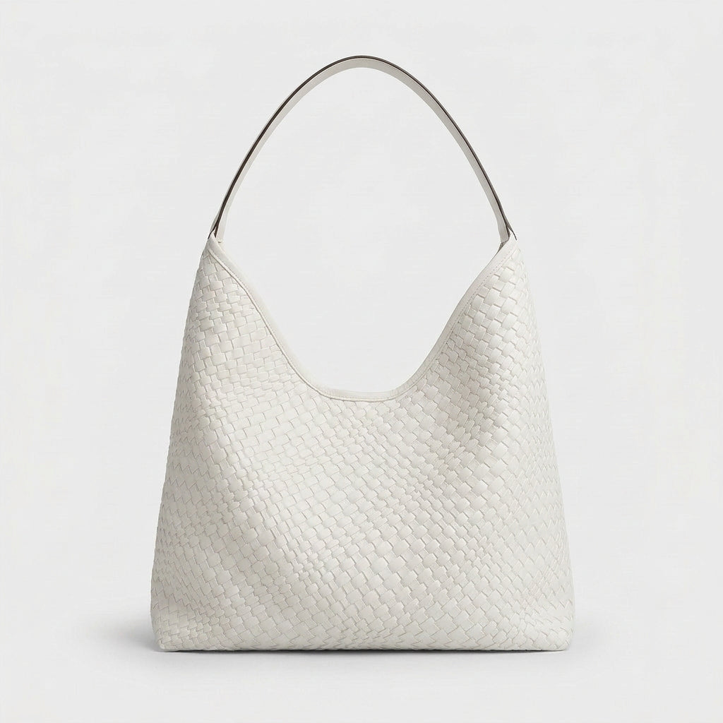Lana Woven Vegan Leather Tote