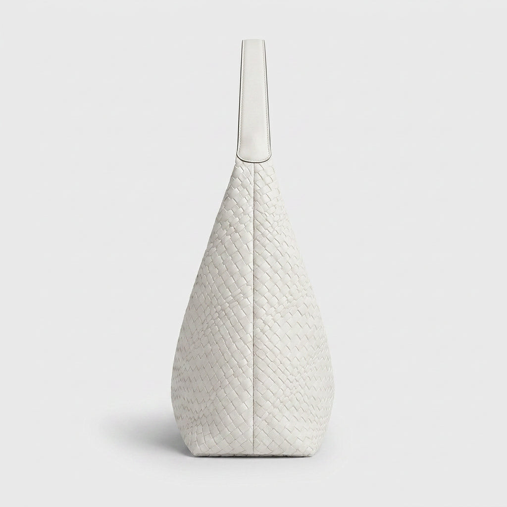 Lana Woven Vegan Leather Tote