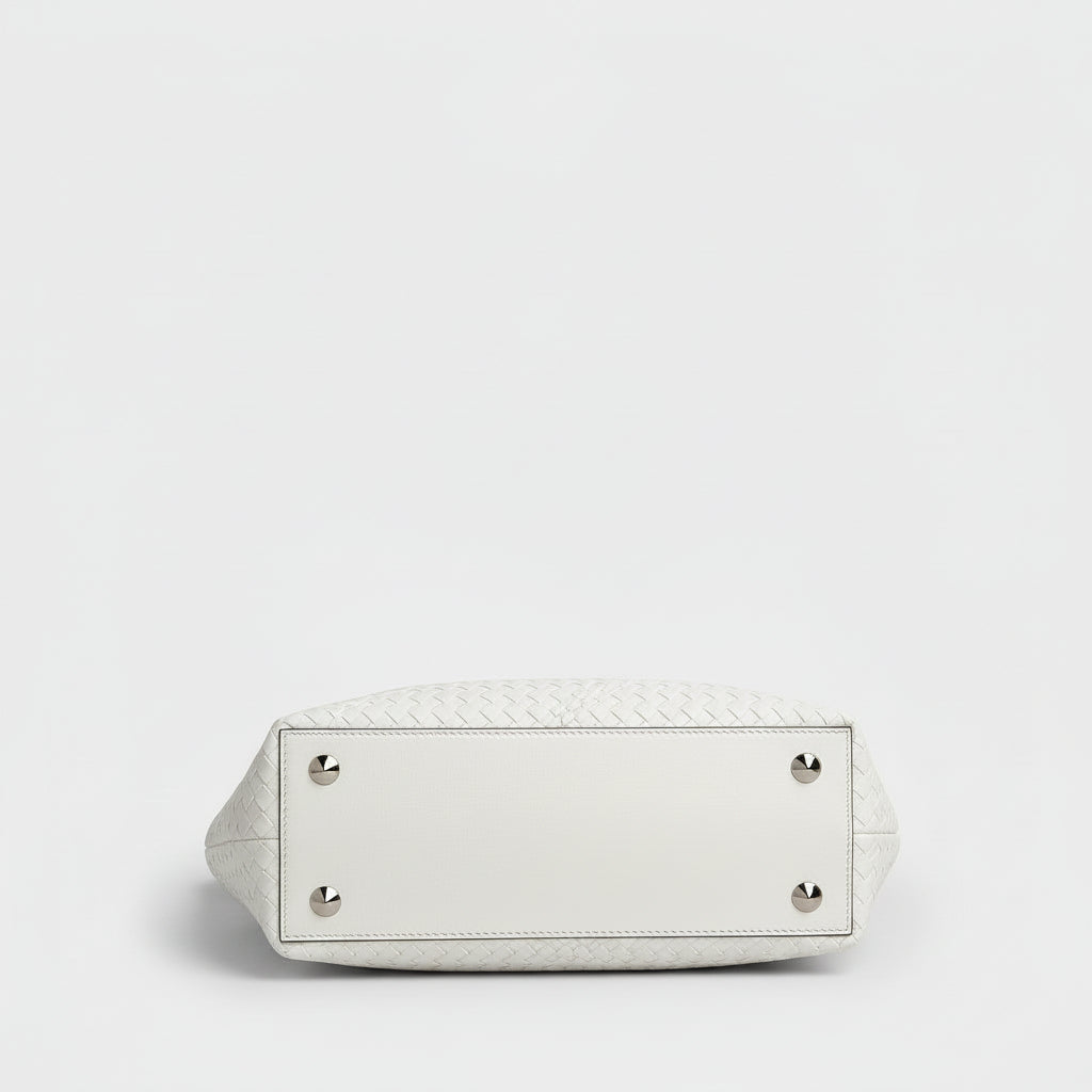Lana Woven Vegan Leather Tote
