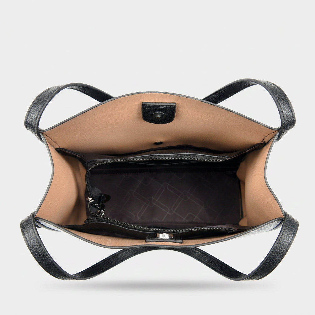Mia Vegan Leather Tote Bag