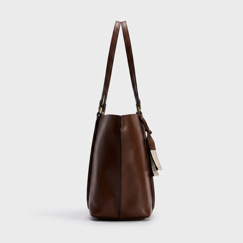 Camille Vegan Leather Tote Bag