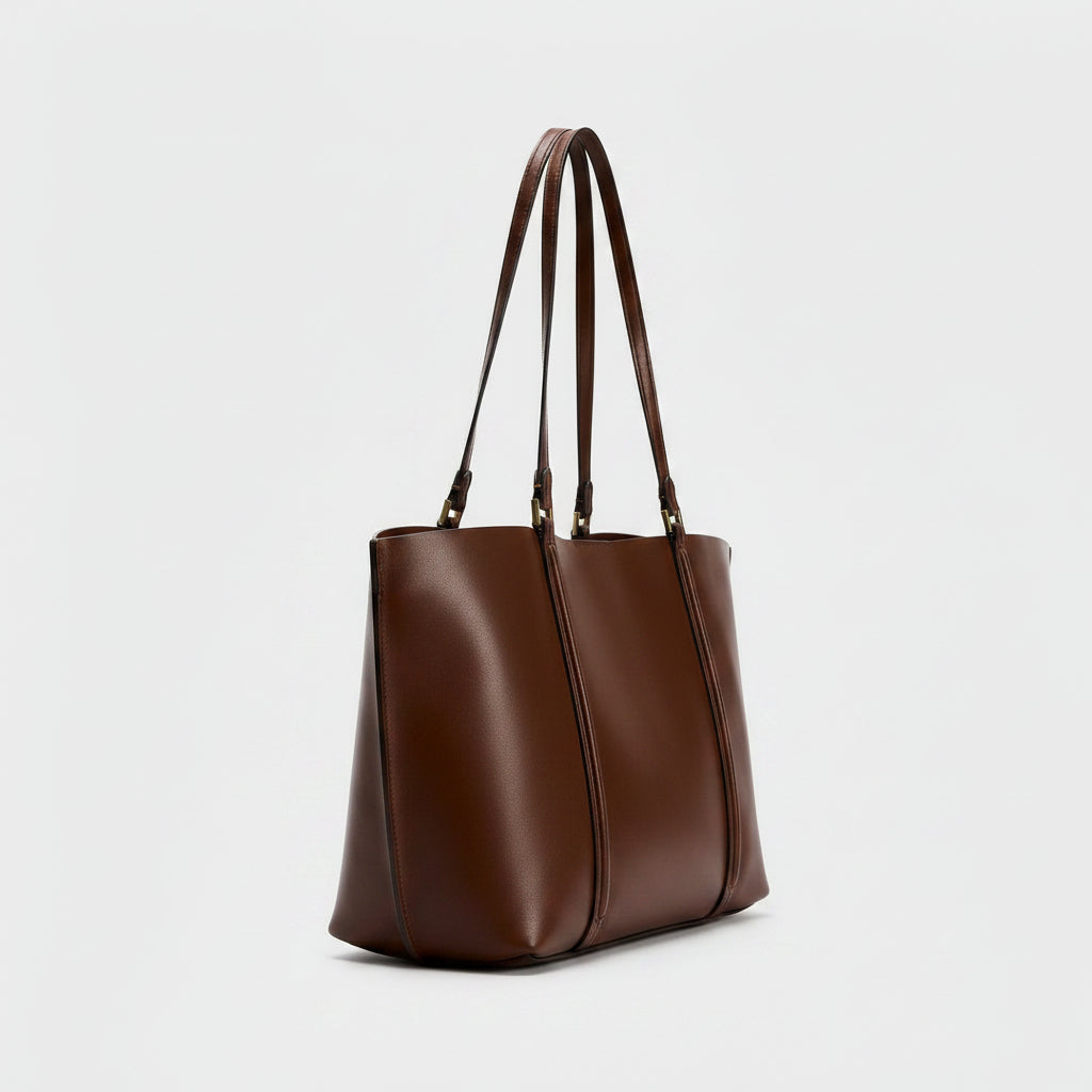 Camille Vegan Leather Tote Bag