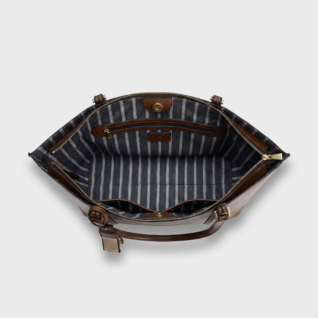 Camille Vegan Leather Tote Bag