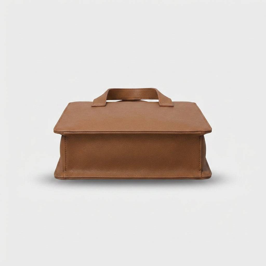 Paris Italian Leather Office Bag - Laptop Bag