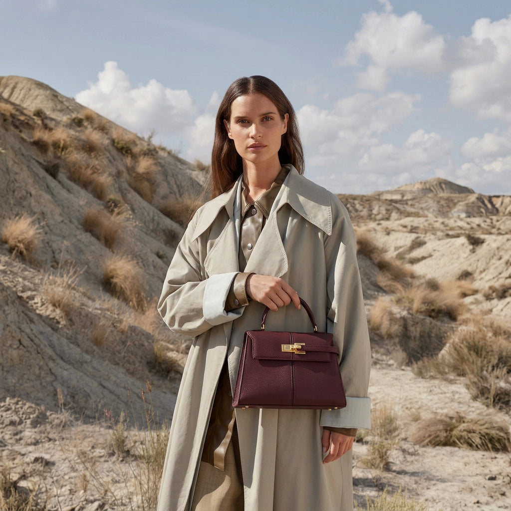 Camille Vegan Leather Handbag