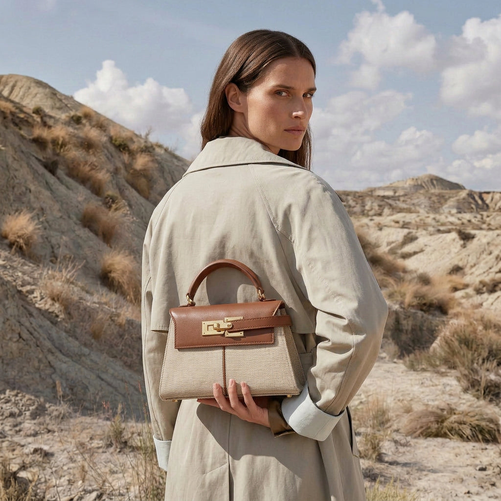Camille Vegan Leather Handbag