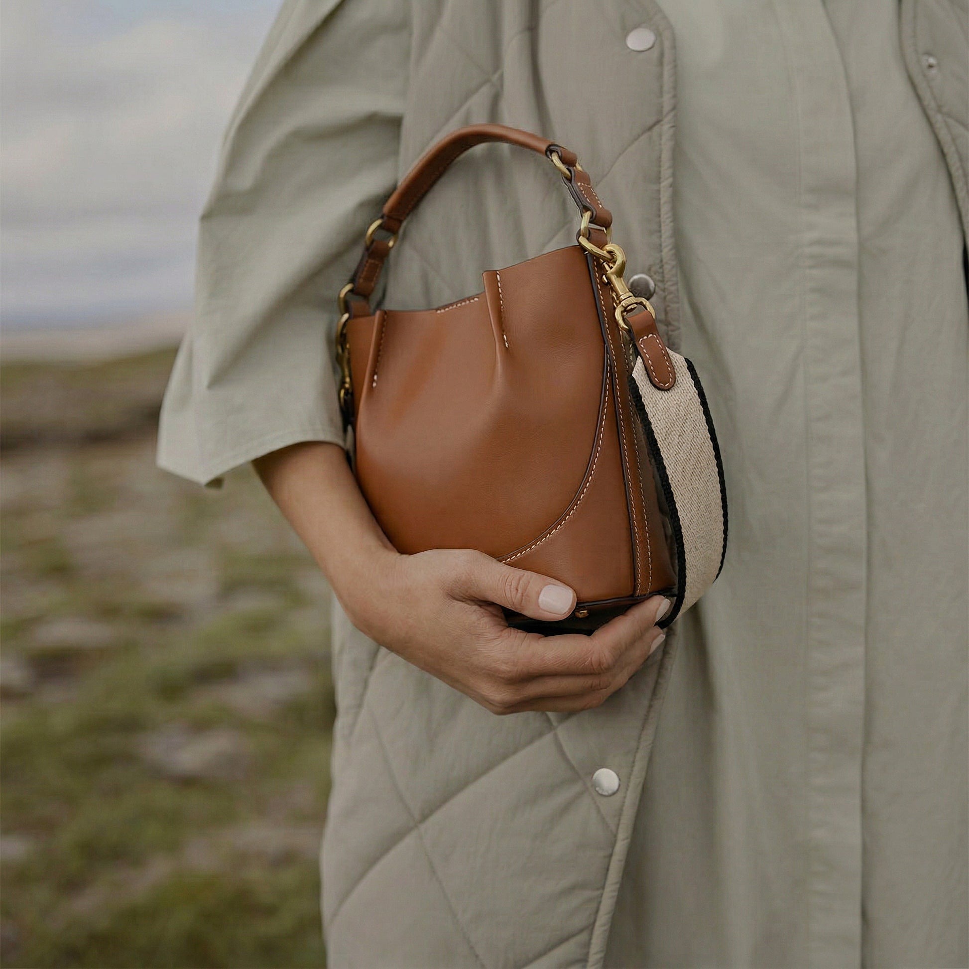 Emma Vegan Leather Crossbody Handbag