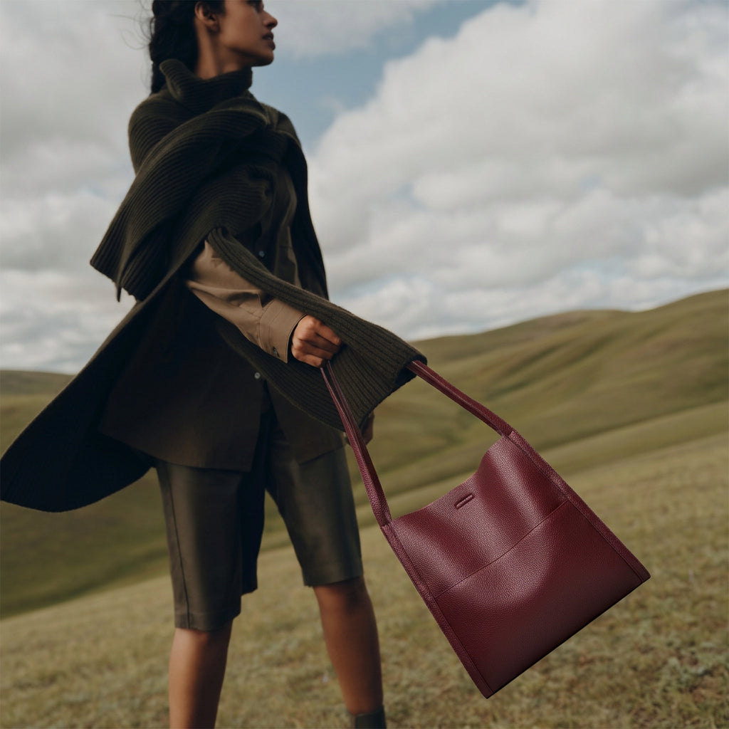 Mia Vegan Leather Tote Bag