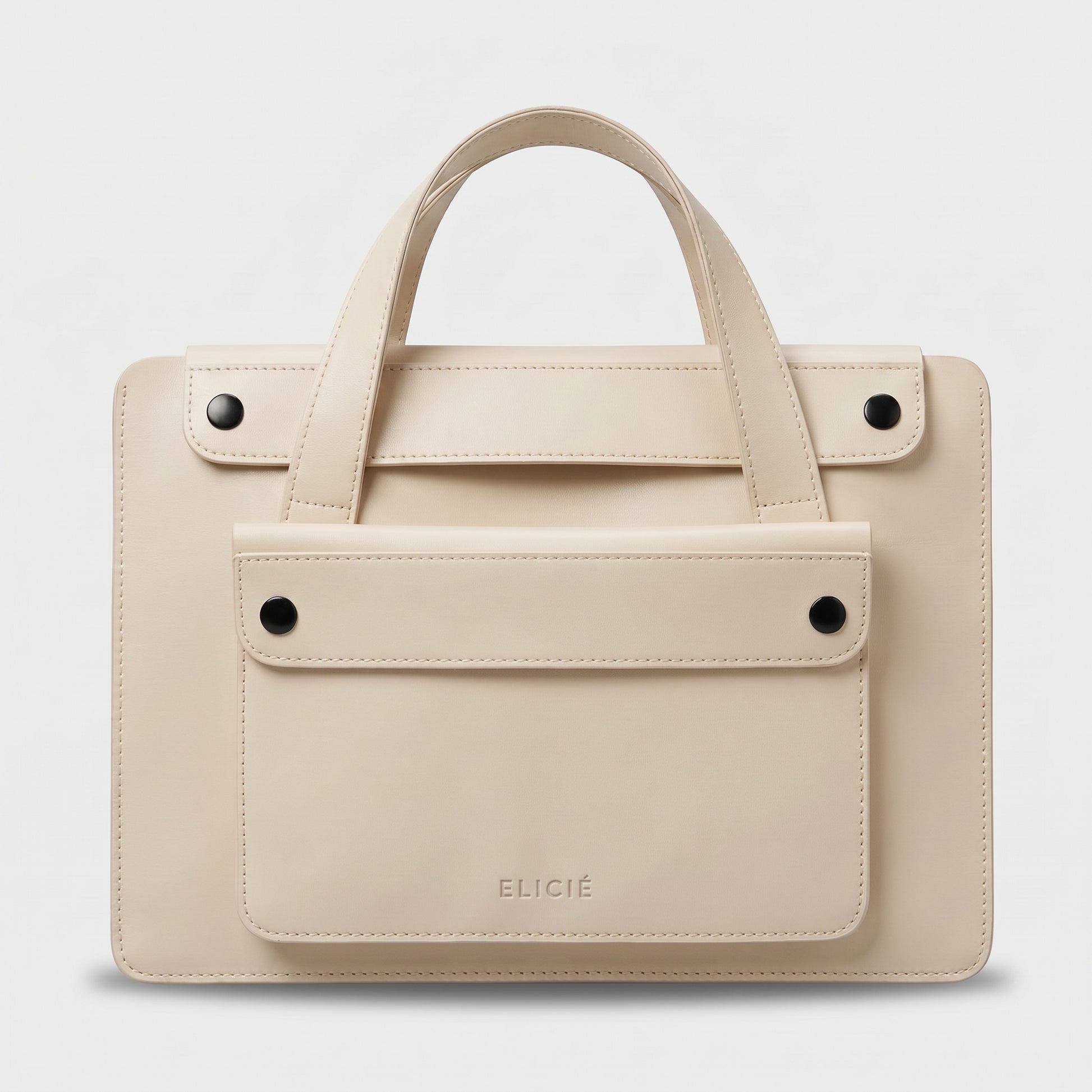 Paris Italian Leather Office Bag - Laptop Bag